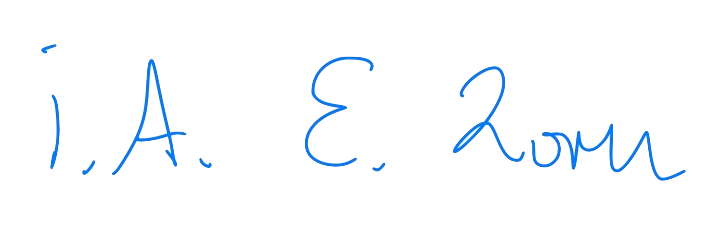 Unterschrift